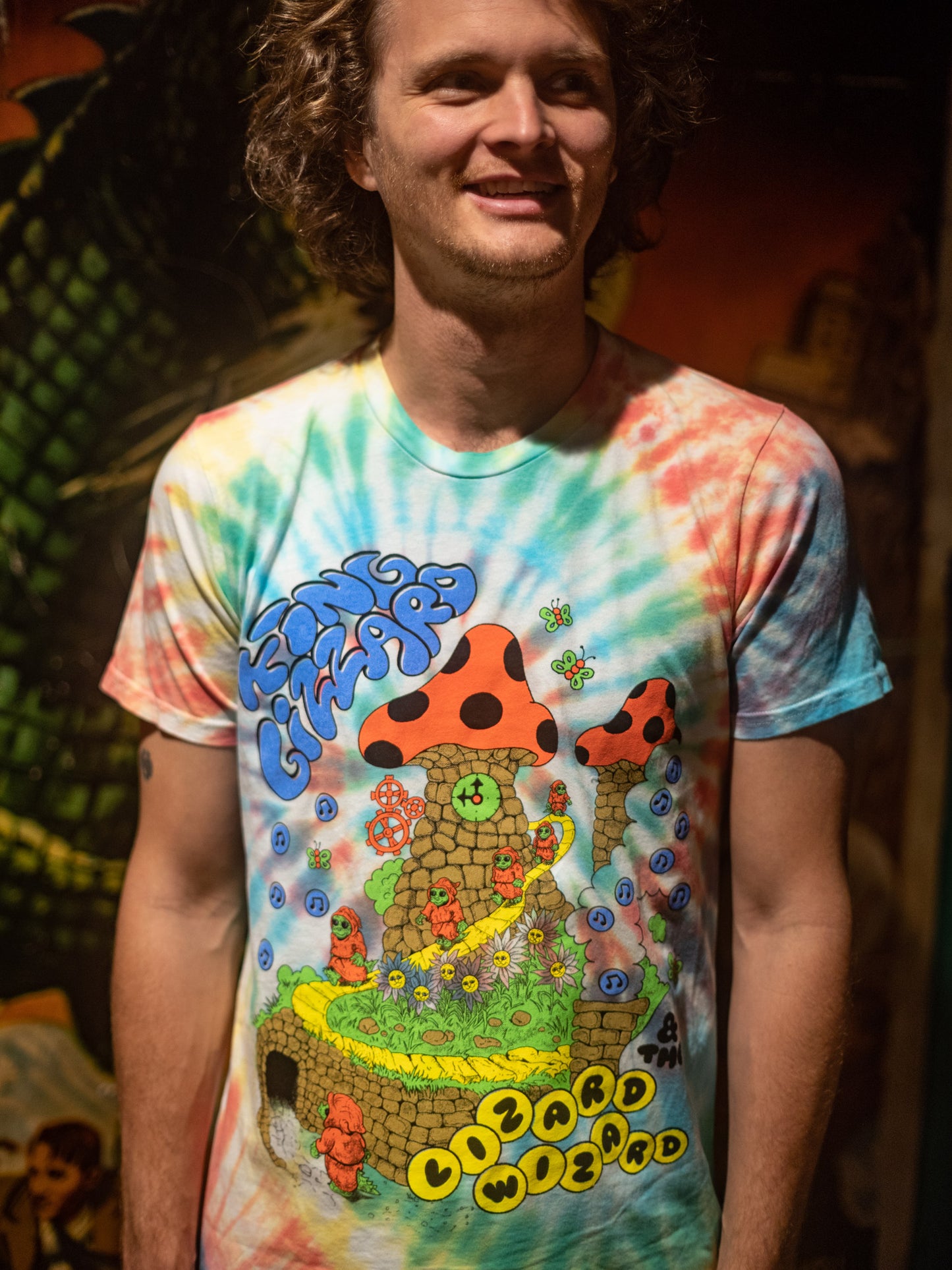Mushroom Bubbles Tee