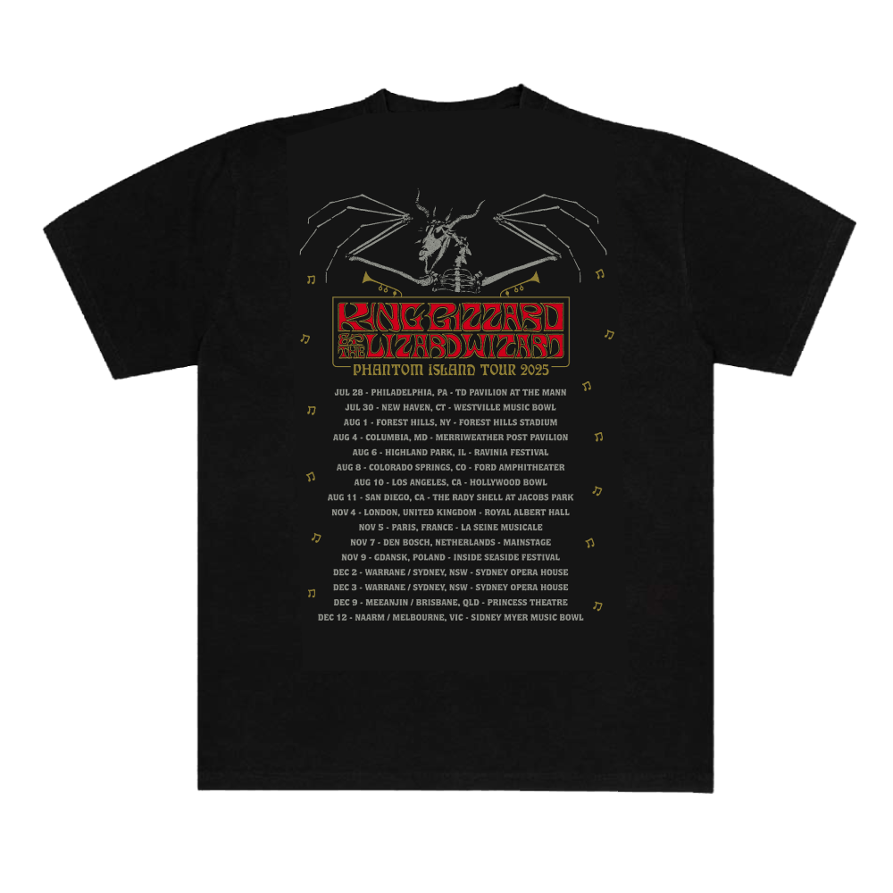 Phantom Island Tour 2025 Tee