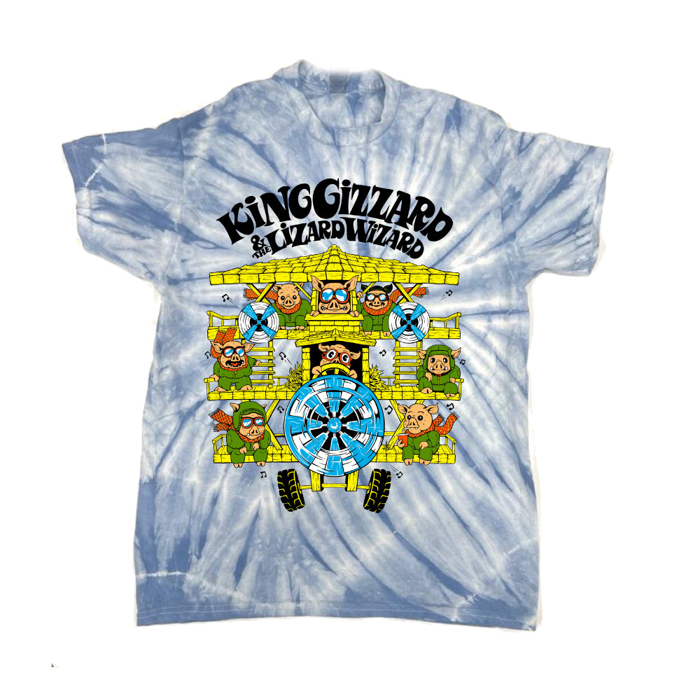 Pig Plane Tie Dye Tee [preorder]