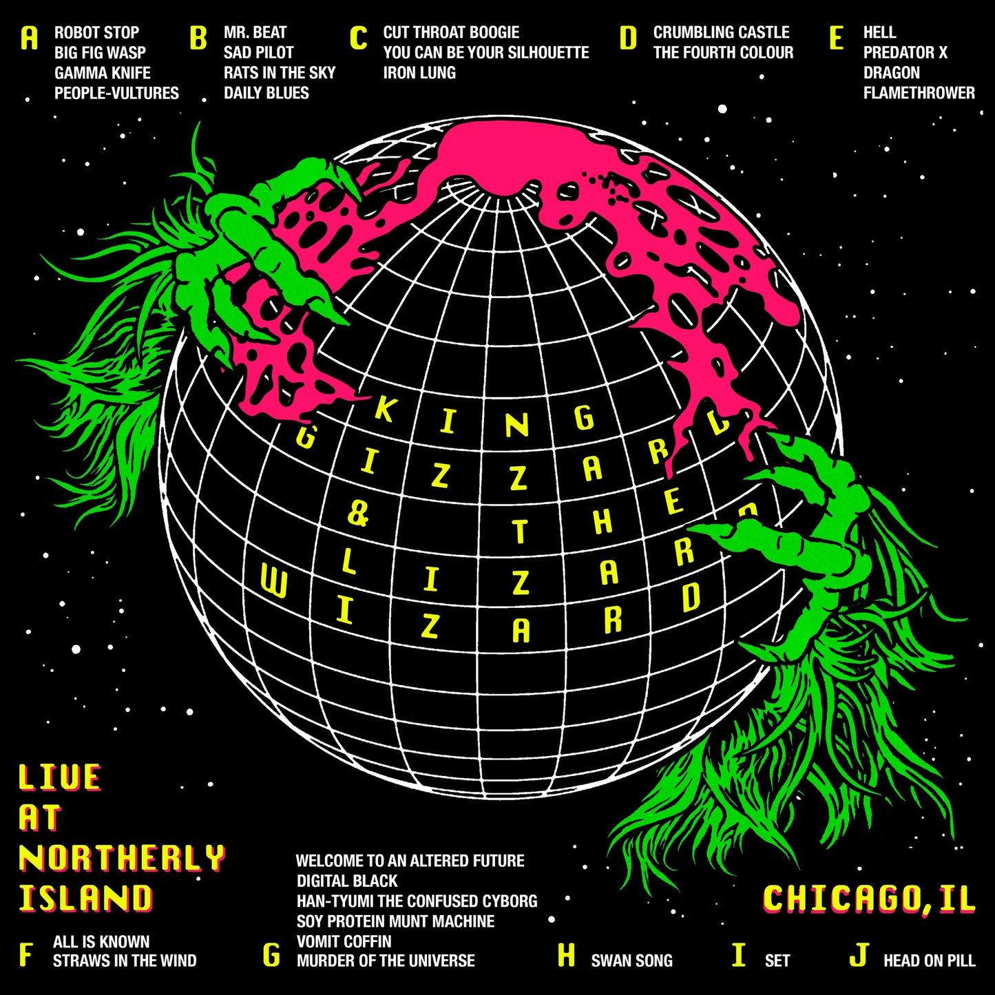 Live at Northerly Island, Chicago, IL 5LP (Bootleg by Fuzz Club)