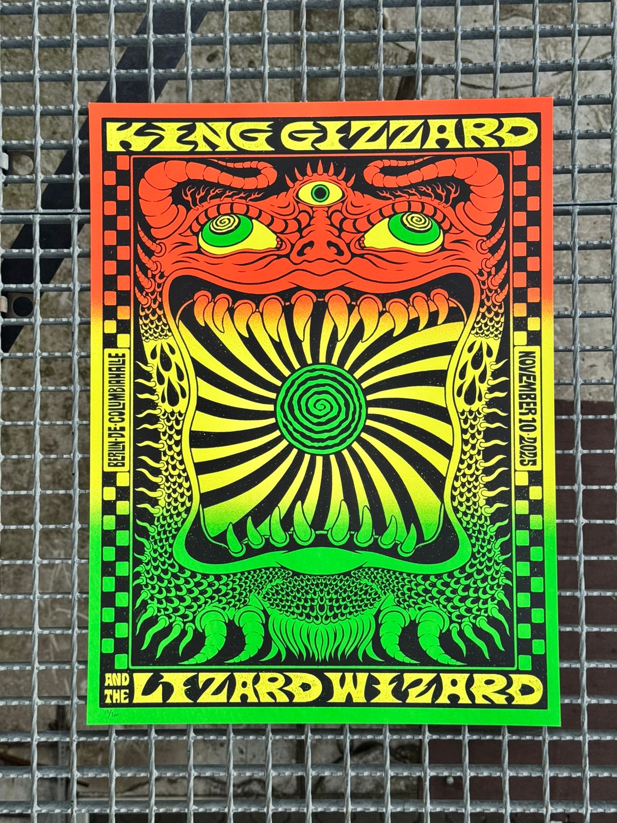 Columbiahalle - Berlin -  November 10th 2025 Poster