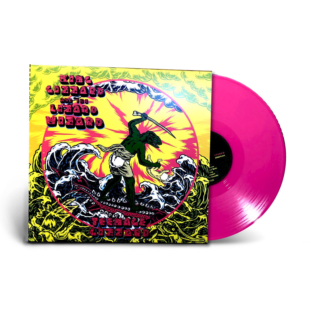 Teenage Gizzard Bubblegum Pink LP (Bootleg by Crackadeal Records)