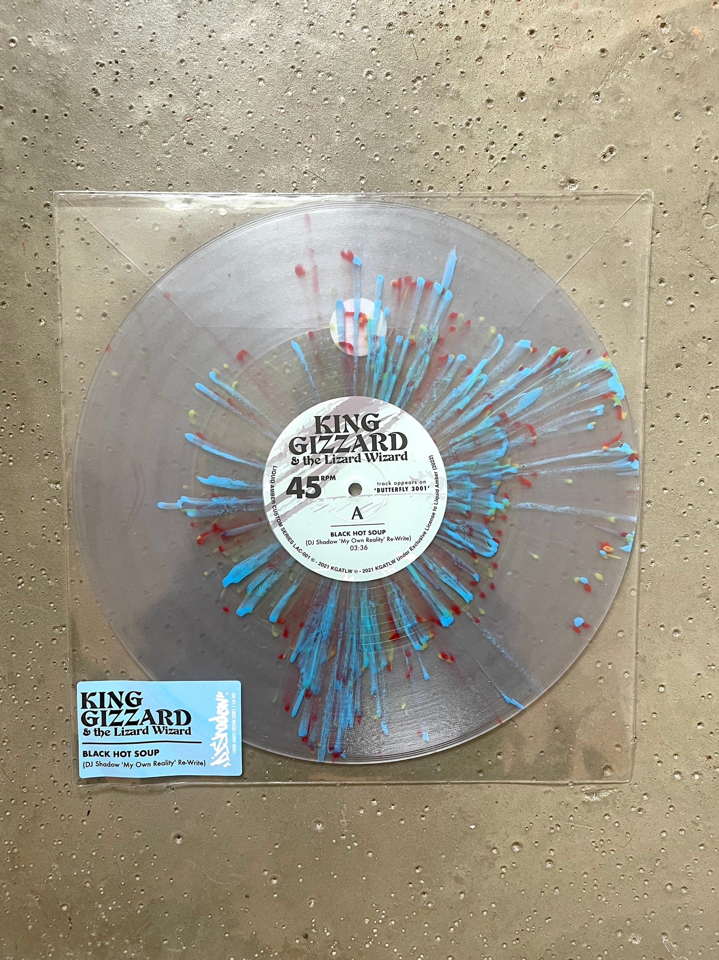 Black Hot Soup - DJ Shadow ‘My Own Reality’ Re-write 12" Single
